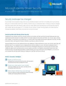 Infographic Microsoft 20identity driven 20security M365 thumb Secure IT